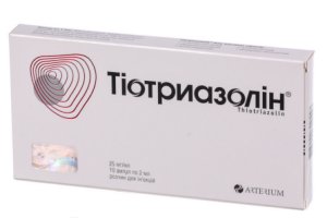 Диференційоване застосування Тіотриазоліну при хронічному гепатиті та цирозі печінки з дезінтоксикаційною метою
